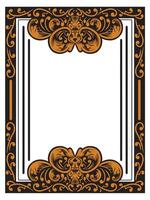 Ornamental Border for High-End Event Branding vector