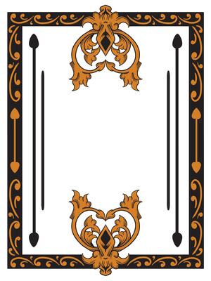 Vintage Ornamental Frame with Timeless Appeal