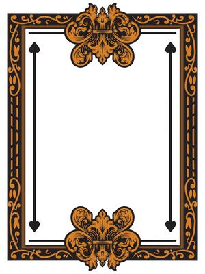 Luxury Ornamental Frame for Prestige Designs
