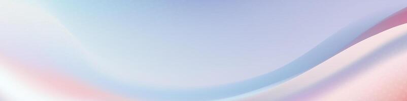Abstract soft pink and blue flowing background. vector