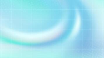 Abstract background with flowing aqua and iridescent hues. vector