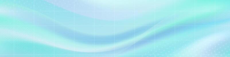 Abstract soft aqua flowing background. vector