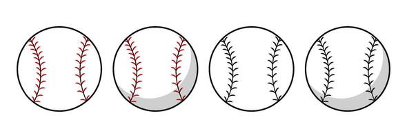 Baseball icon design isolated on white background. vector