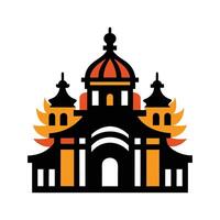 Baroque Architecture Design vector