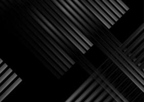 Technical geometric background with minimal glossy stripes vector
