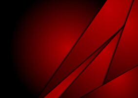Dark red abstract corporate geometric background vector