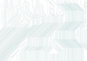 Blue circuit board lines vector