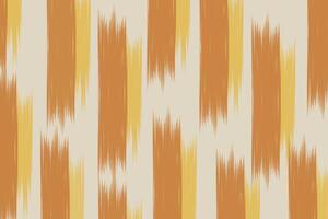 Yellow and Orange abstract background. Ikat Pattern Design for Fabric, clothing, textile, wrapping, background, wallpaper, embroidery, print vector
