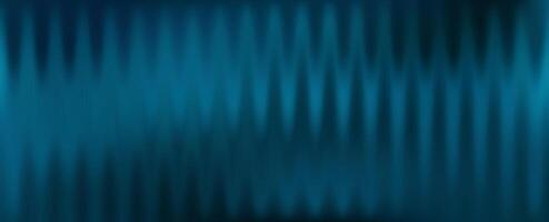 Abstract glassy blue wavy background with a smooth gradient and blurred light reflections. A modern futuristic texture in deep blue tones. vector