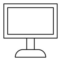 Screen Outline icon vector