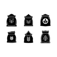 Flour Bag Icon - Graphic Design for Digital Products vector