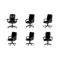 Office Chair Icon - Professional Graphic Design File for Digital Use vector