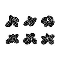High-Quality Pecans Graphics Design Files for Creative Projects vector