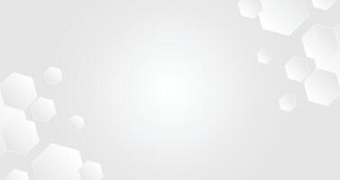 abstract hexagon on white background design. illustration vector