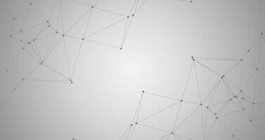 Polygonal gray technology texture background. Abstract digital concept. vector