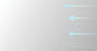 Grey white arrows business style background design vector