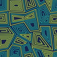 Abstract urban seamless pattern with sharp geometric line shapes vector