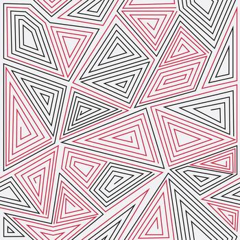 resumen sin costura modelo geométrico mosaico Delgado líneas interminable textura vector