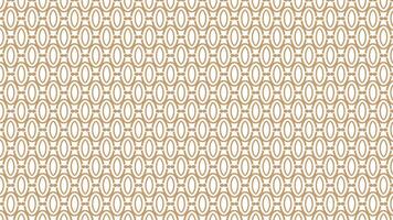 Elegant Geometric Pattern with Golden Rope Motif on White Background vector