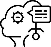 Team using AI powered project management in startup environment copy space flat vector