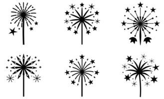 Fireworks Icons Set vector
