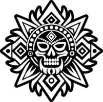 A glyph style icon of cherokee symbol vector