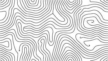 Abstract Topographic Map Background Design vector