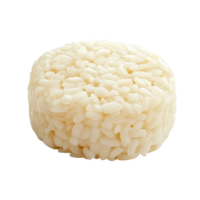 Isolated Portuguese arroz served in a round shape for culinary presentation png