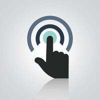 Hand gesture icons. stop hand sign, full palm signs with grey color, with a silver background vector
