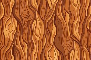 Abstract wood texture. Unusual wallpaper or background. Seamless pattern. vector