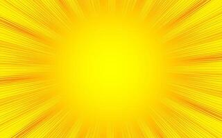 Pop art comic sun rays effect background with halftone. Cartoon abstract background. Suitable for templates, sale banners, events, ads, web and pages vector