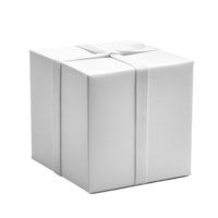 Blank white package isolated on a clean background for versatile packaging solutions and product displays, Blank package isolated on white background png