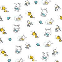 Pochacco Pattern Background vector