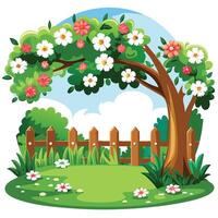 Cartoon Game Assets Grey Rocks and Winding Mountain Path Scene vector