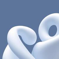 abstract background with blue spheres vector