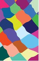 a colorful abstract pattern with many different colors vector