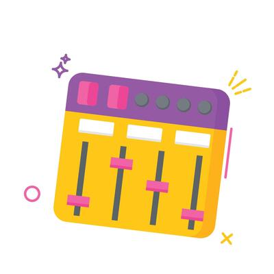 a musical instrument with a keyboard and a microphone