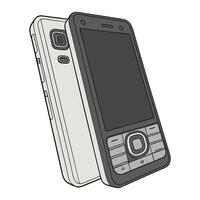 Smartphone isolated on white background vector
