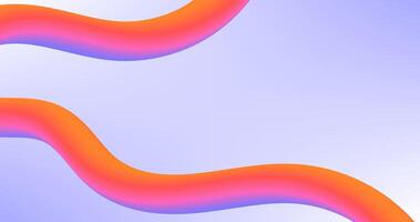 Abstract background with wavy lines llustration. vector