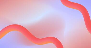 Pink and Light Purple Gradient Abstract background with wavy lines vector