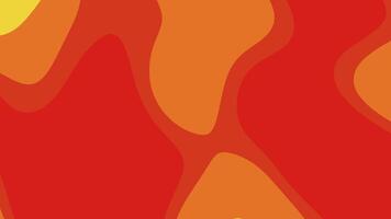 Trendy orange yellow abstract shapes ideal for digital backgrounds web design social media graphics and vibrant presentations video