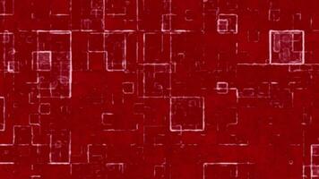 Red textured background with faint white squares ideal for social media posts digital designs and web graphics needing a dramatic backdrop video