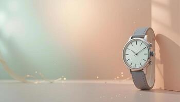 A Sophisticated Watch That Evokes Elegance. illustration photo