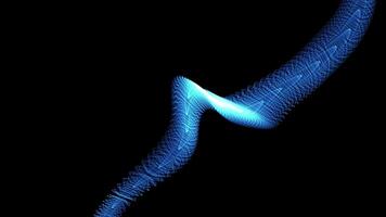 Blue Aura Light Background Digital Rendering video
