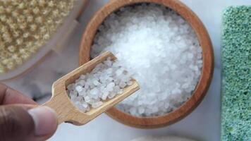 Discovering the benefits of natural bath salts for relaxation video