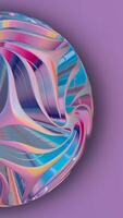 Elite Colorful Sphere, Looped, Vertical, Unique Design, Exclusive, Rotation video