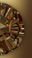 Vertical Colorful Business Sphere, Looped, Unique Design, Shapes, Reflection video