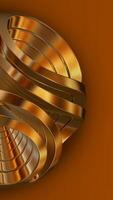 Vertical Colorful Sphere, Looped, Unique Design, Exclusive, Reflection video