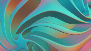 Reflection, Multicolored Business Background, Looped, Paints, Unique Design, Shapes video