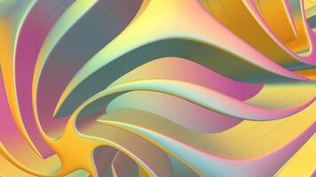 Looped Multicolored Business Background, Paints, Unique Design, Shapes, Figures, Reflection video